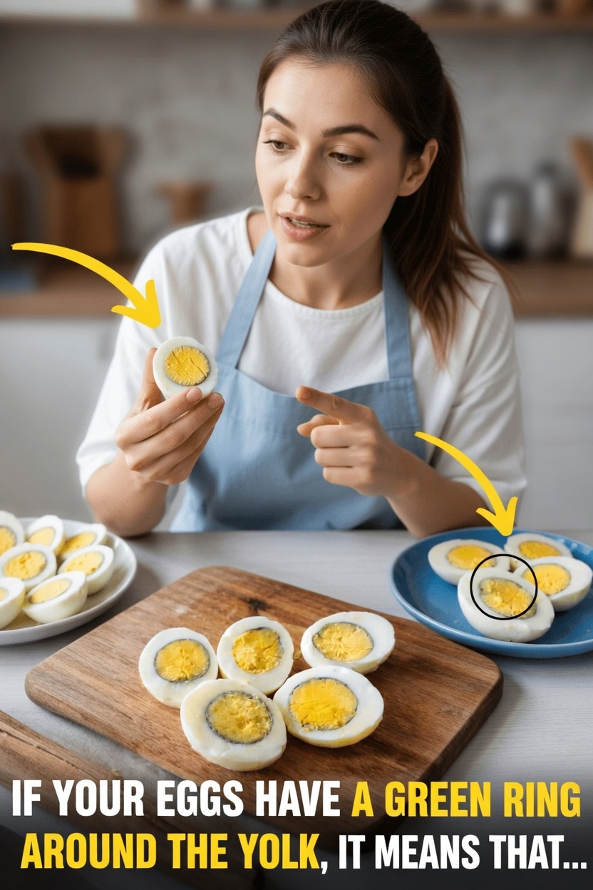 Why Does a Green Ring Appear Around the Yolk in Hard-Boiled Eggs? Here’s What It Really Means