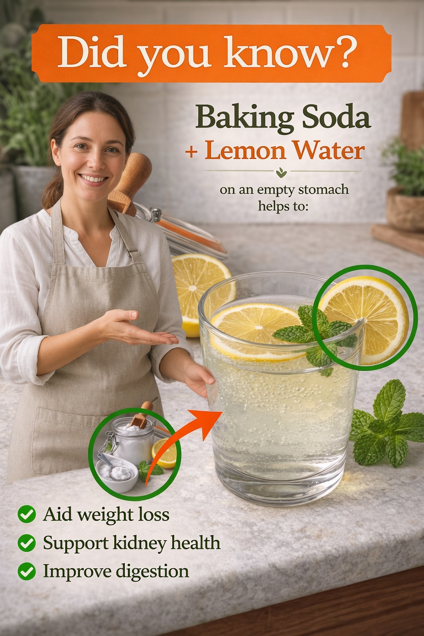 Baking Soda and Lemon Water in the Morning: Helpful Habit or Hidden Risk?