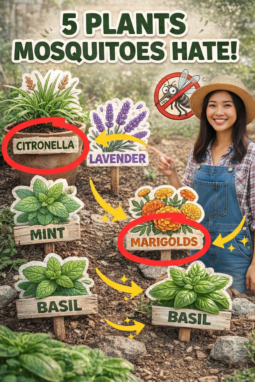 Stop the Mosquitoes Tonight? 5 Garden Plants Many Homes in Mexico Are Forgetting