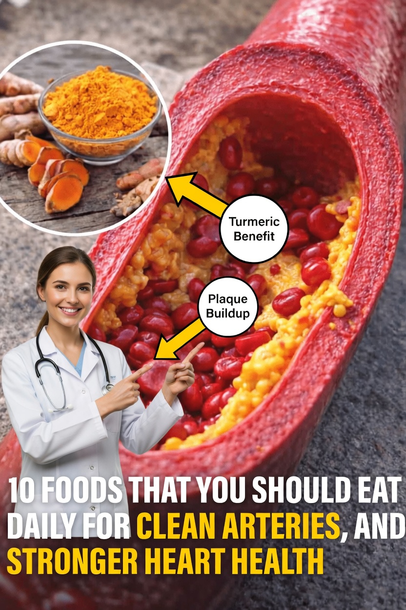 Top 10 Foods That Help Keep Arteries Clear and Support Heart Health