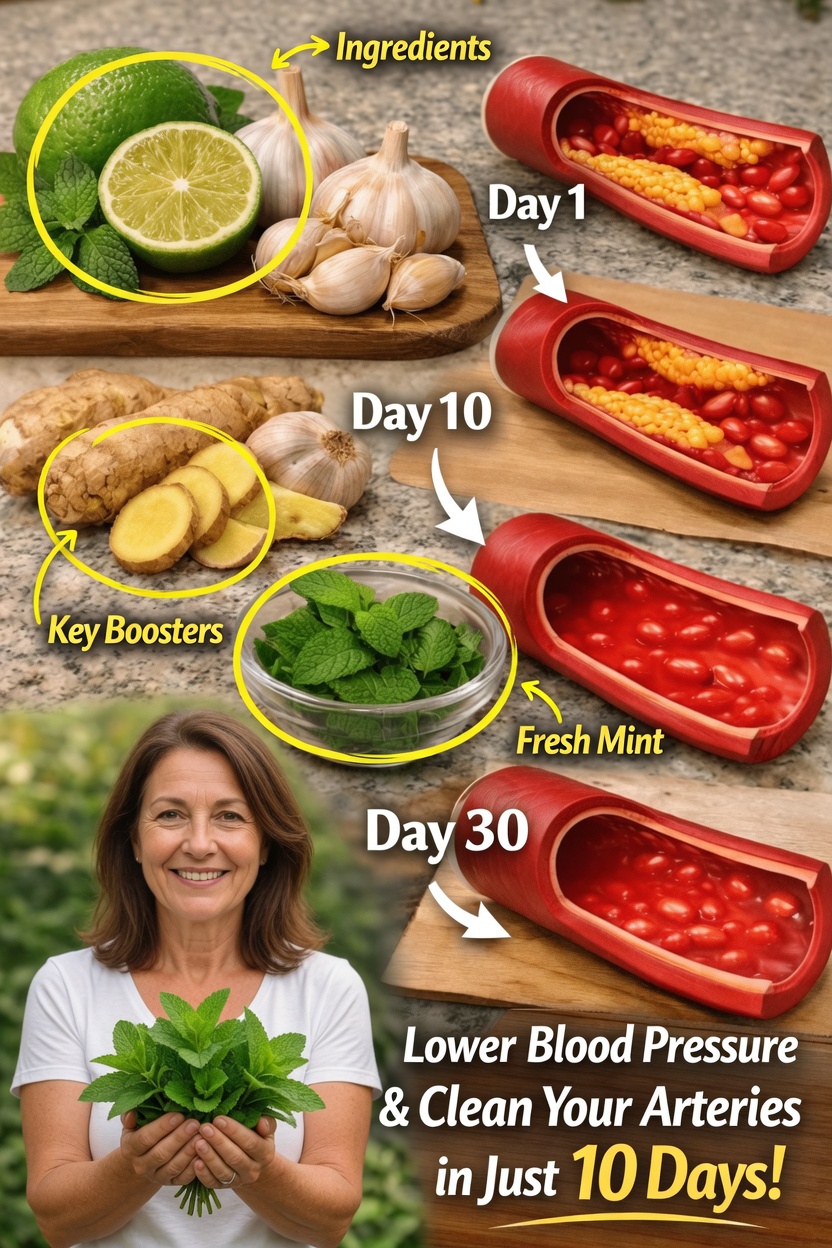 Can Everyday Ingredients Like Garlic, Ginger, Lime, and Mint Support Healthy Blood Pressure Levels?