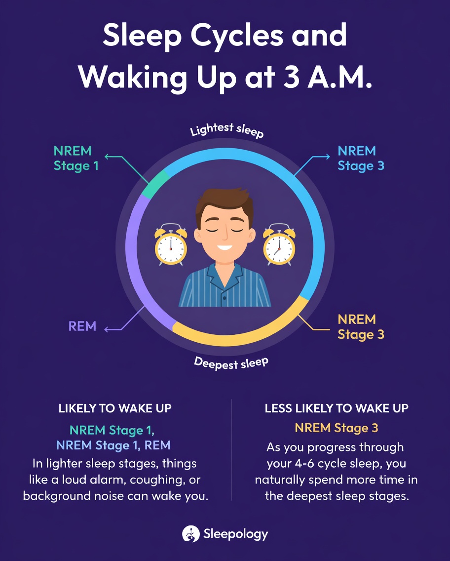 Why Do You Often Wake Up Between 3 and 4 AM? Understanding the Common Reasons and Simple Ways to Sleep Better