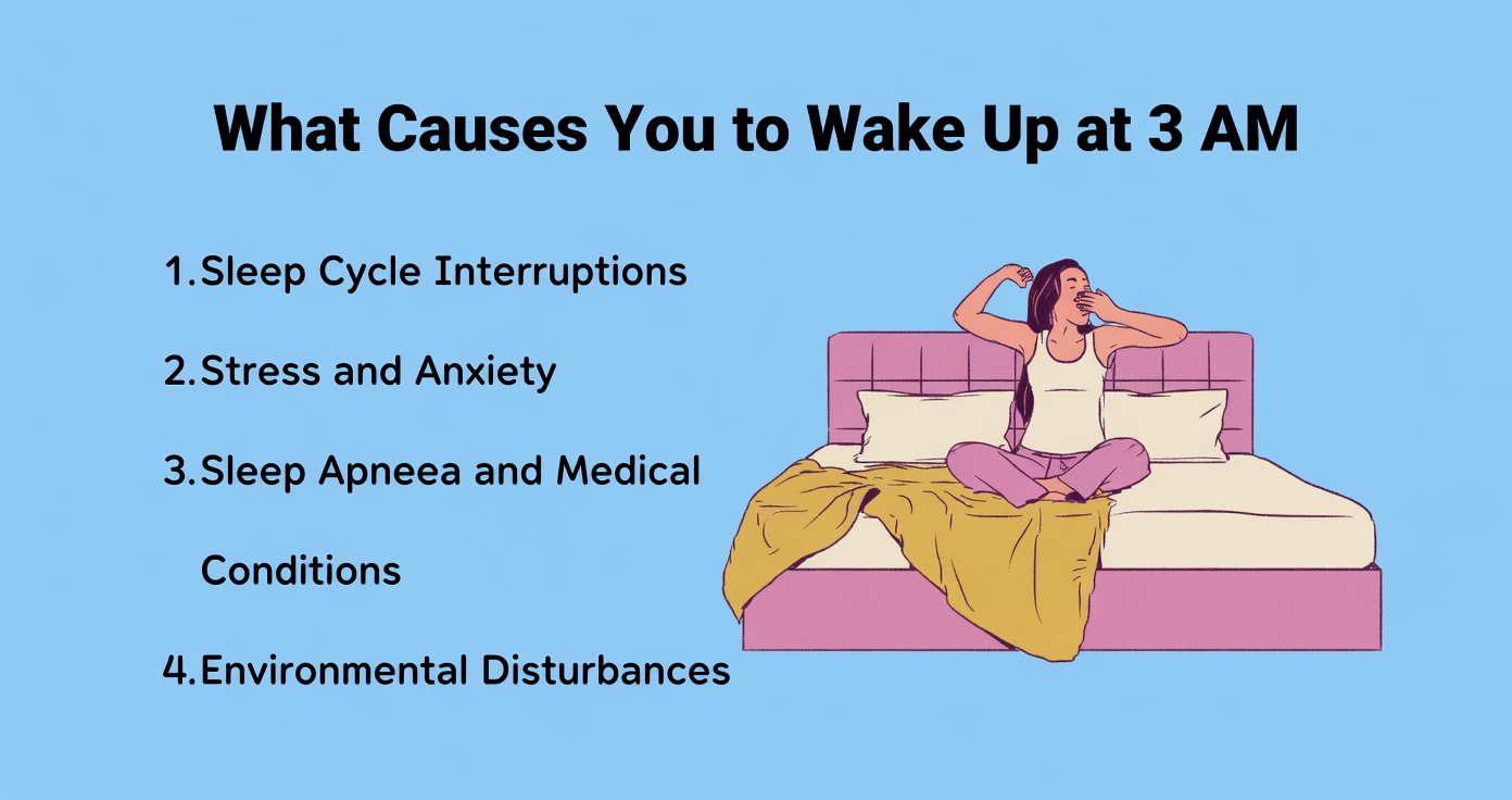 Why Do You Often Wake Up Between 3 and 4 AM? Understanding the Common Reasons and Simple Ways to Sleep Better