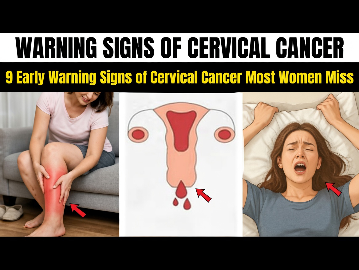 9 Early Warning Signs of Cervical Cancer That Most Women Tend to Miss in Their Routine