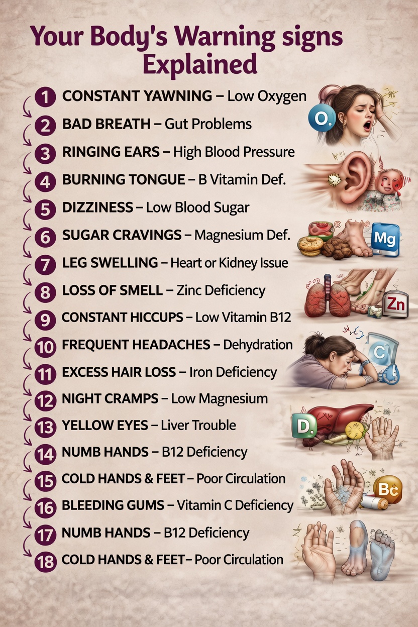 7 Surprising Body Signals That Might Point to Serious Health Issues You Shouldn’t Overlook