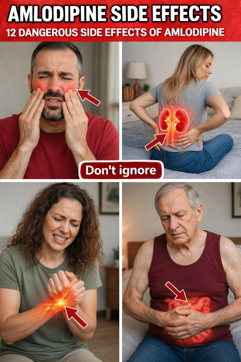 12 Potential Side Effects of Amlodipine You Should Know About If You’re Taking This Medication