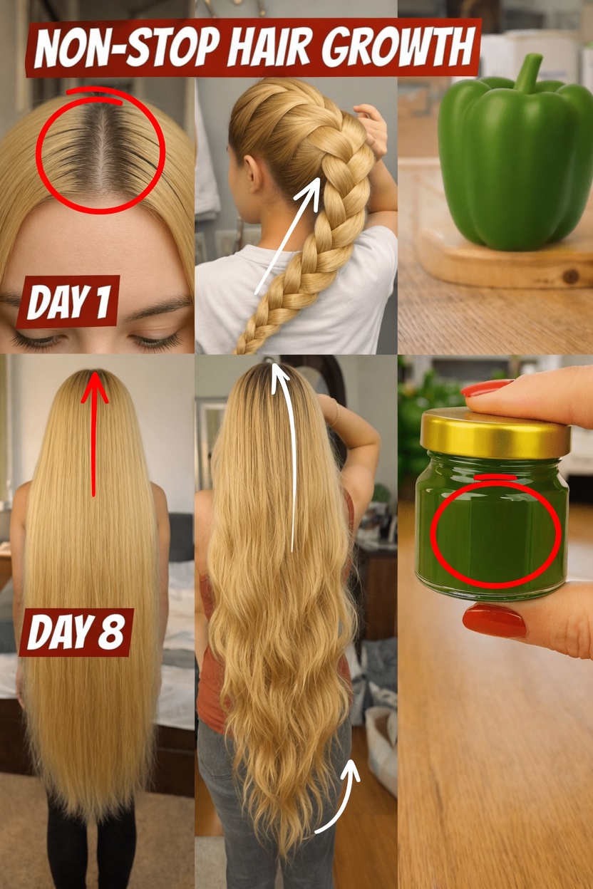 Discover This Traditional Indian Hair Care Secret Using Green Bell Peppers for Healthier Hair Naturally at Home