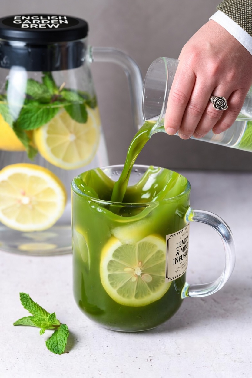 How Drinking This Lemon Mint Infused Water Daily Can Help Support Healthy Blood Sugar Levels
