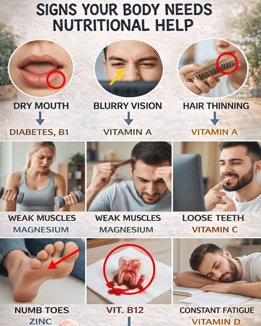 10 Surprising Signs Your Body Might Need More Key Nutrients Every Day