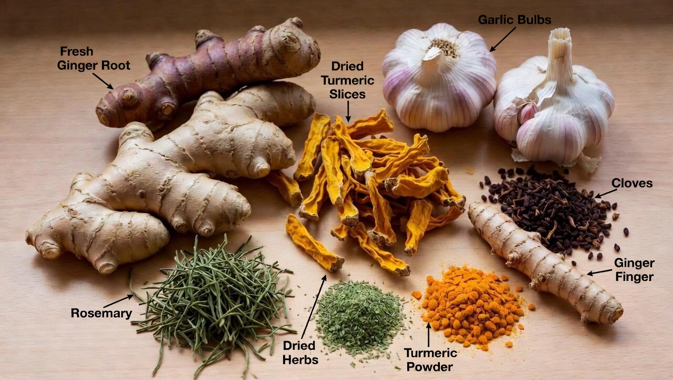 Natural Ways to Support Healthy Blood Flow in Your Legs: Herbs and Simple Habits to Explore