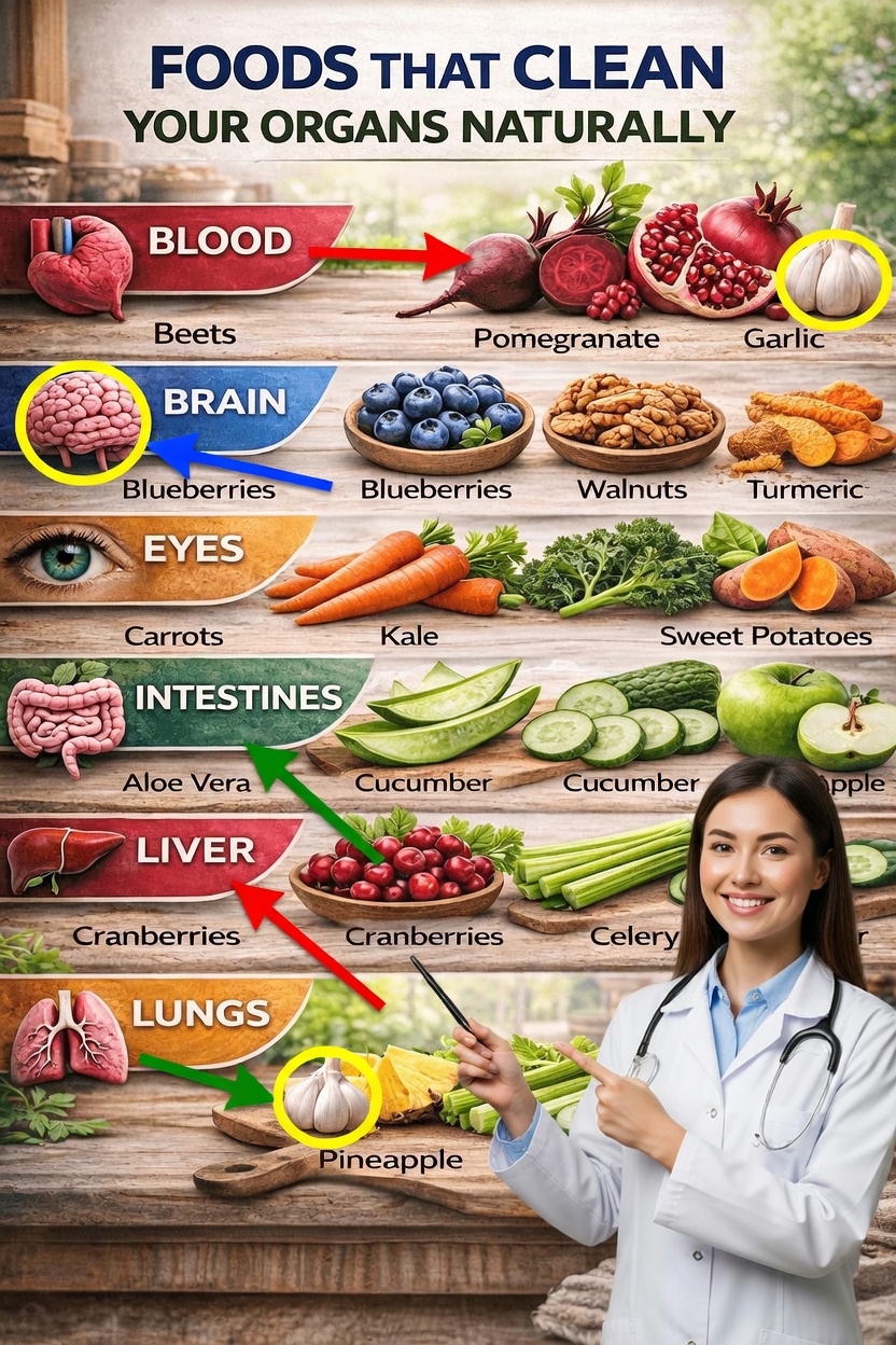 Discover Everyday Foods That Support Your Body’s Natural Cleansing Processes