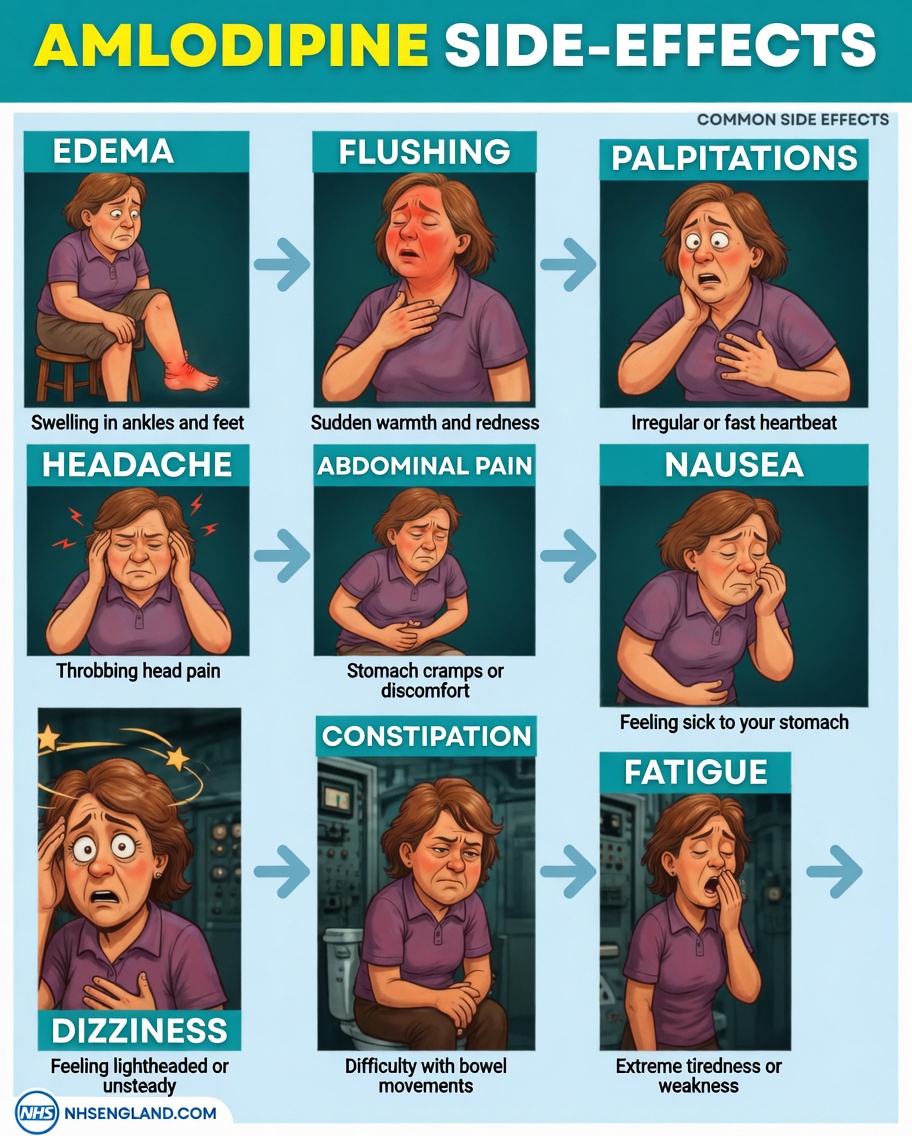 12 Common Side Effects of Amlodipine You Should Be Aware Of (And What to Do About Them)