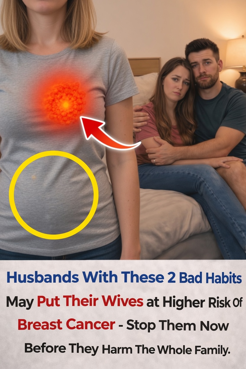 How Husbands Unhealthy Habits Like Smoking and Alcohol May Influence Wives Breast Cancer Risk Factors