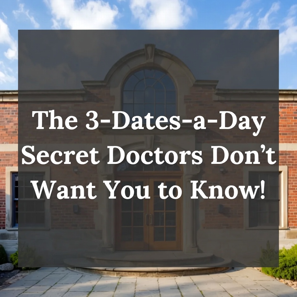 The 3-Dates-a-Day Secret Doctors Don’t Want You to Know!