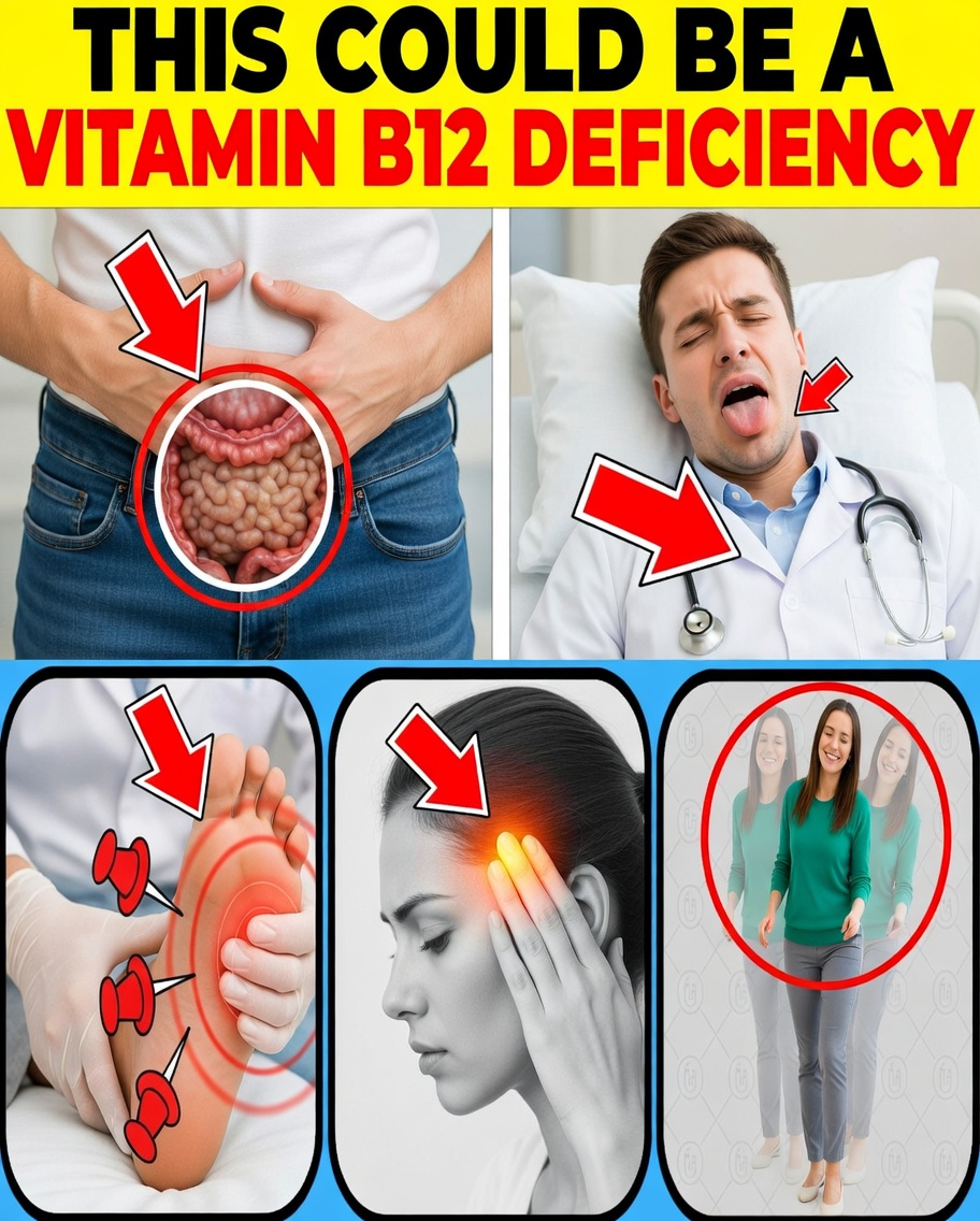 8 Signes Étranges Qui Indiquent Que Vous Manquez Peut-Être de Vitamine B12