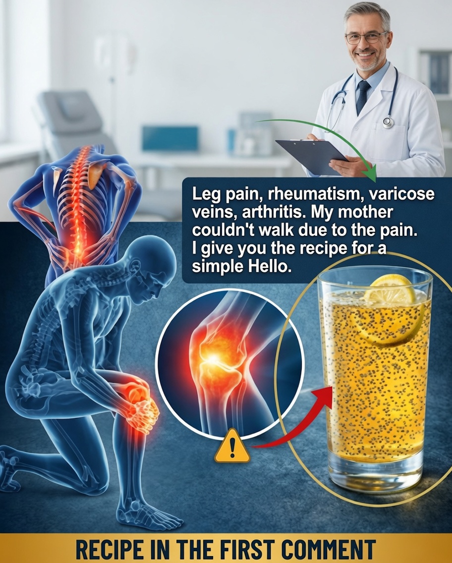 🌱 Eau de Chia : Le Secret Naturel pour Améliorer la Circulation et Soulager les Douleurs des Jambes