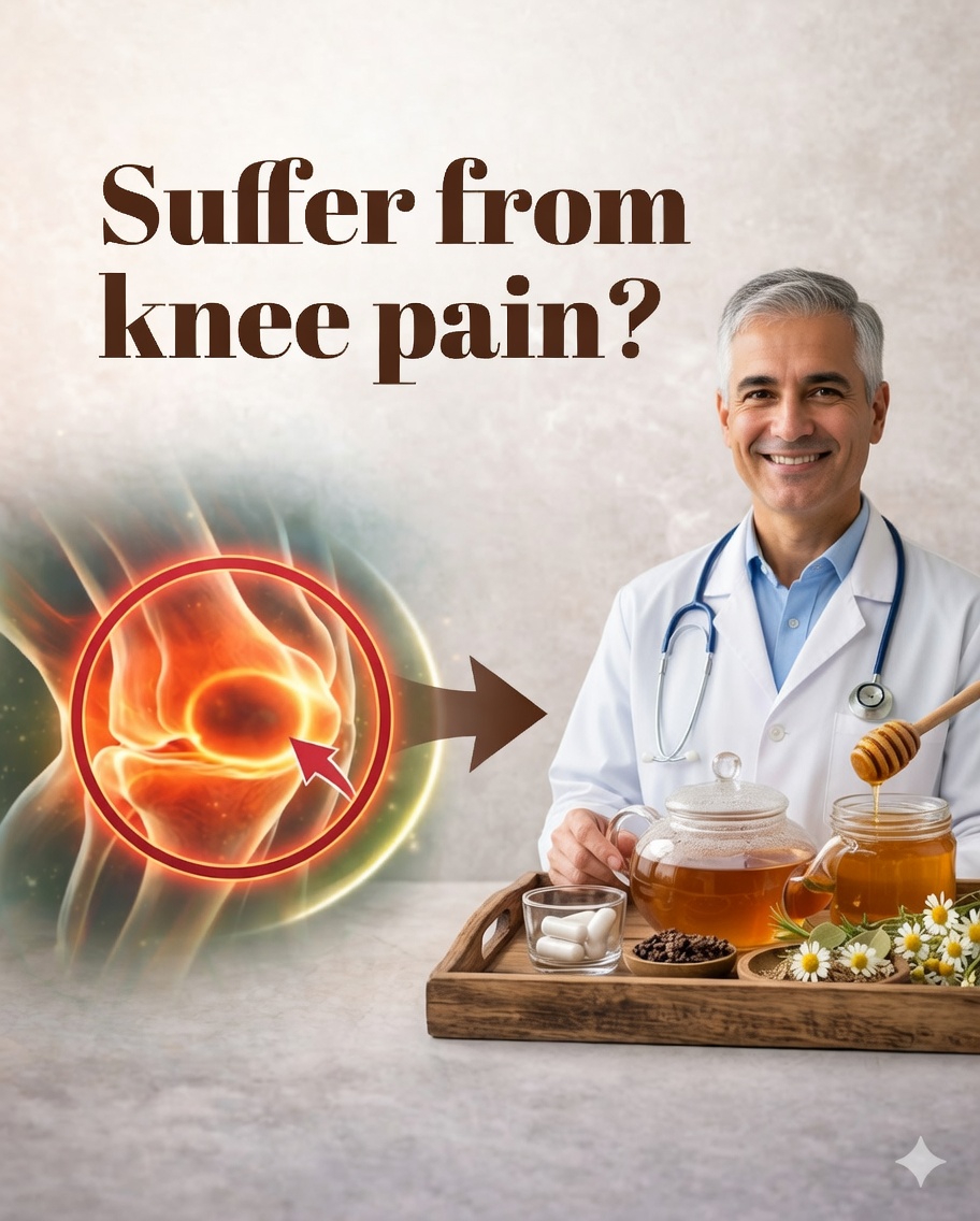 Tisane naturelle pour les genoux : la boisson maison qui peut soulager la douleur et l’inflammation