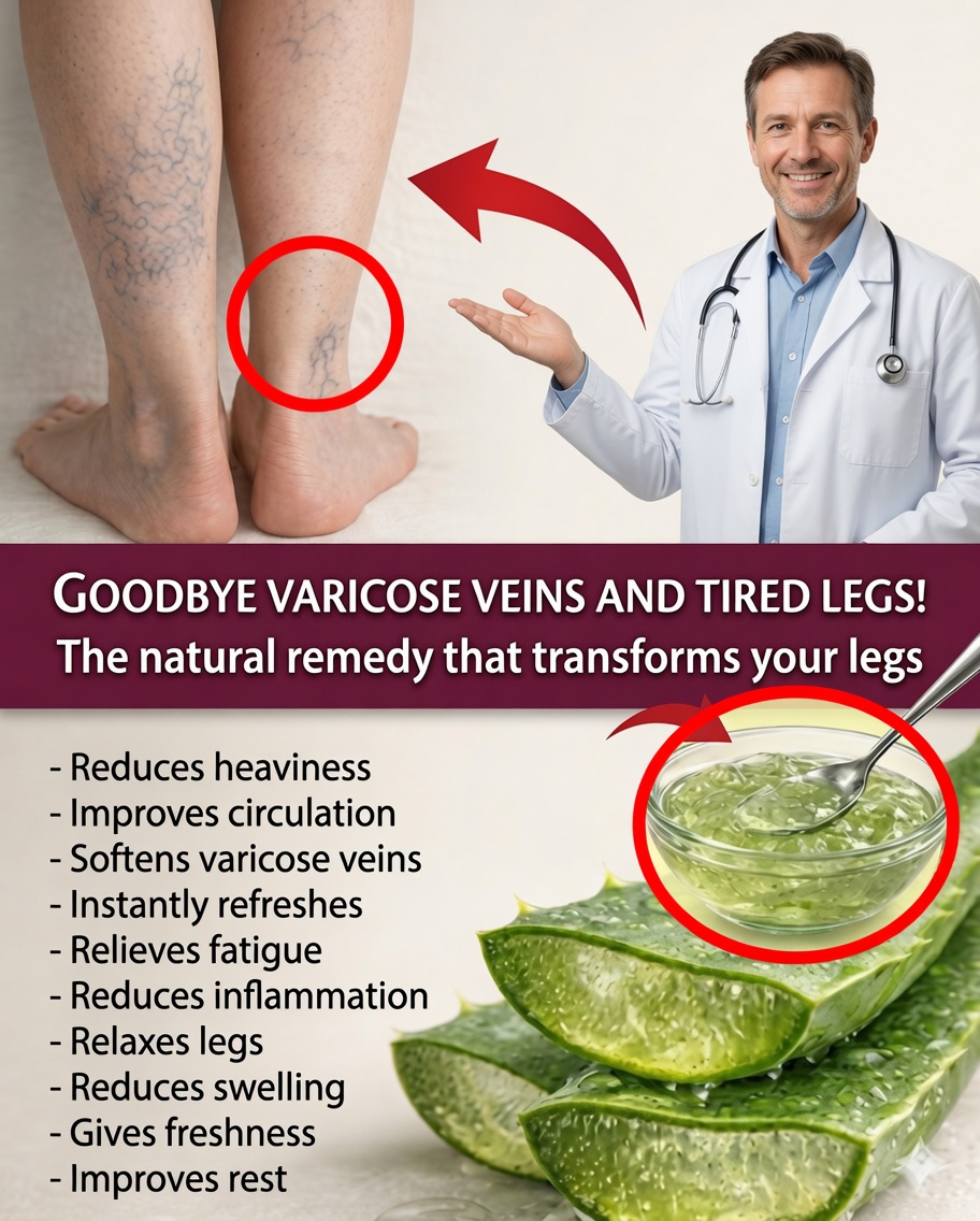 🌿 Aloe Vera pour soulager les jambes fatiguées : le remède naturel qui rafraîchit et stimule la circulation