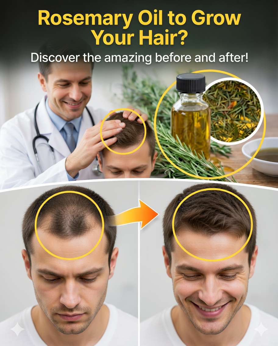 🌿 Comment Préparer l’Huile de Romarin pour Stimuler la Croissance Rapide des Cheveux