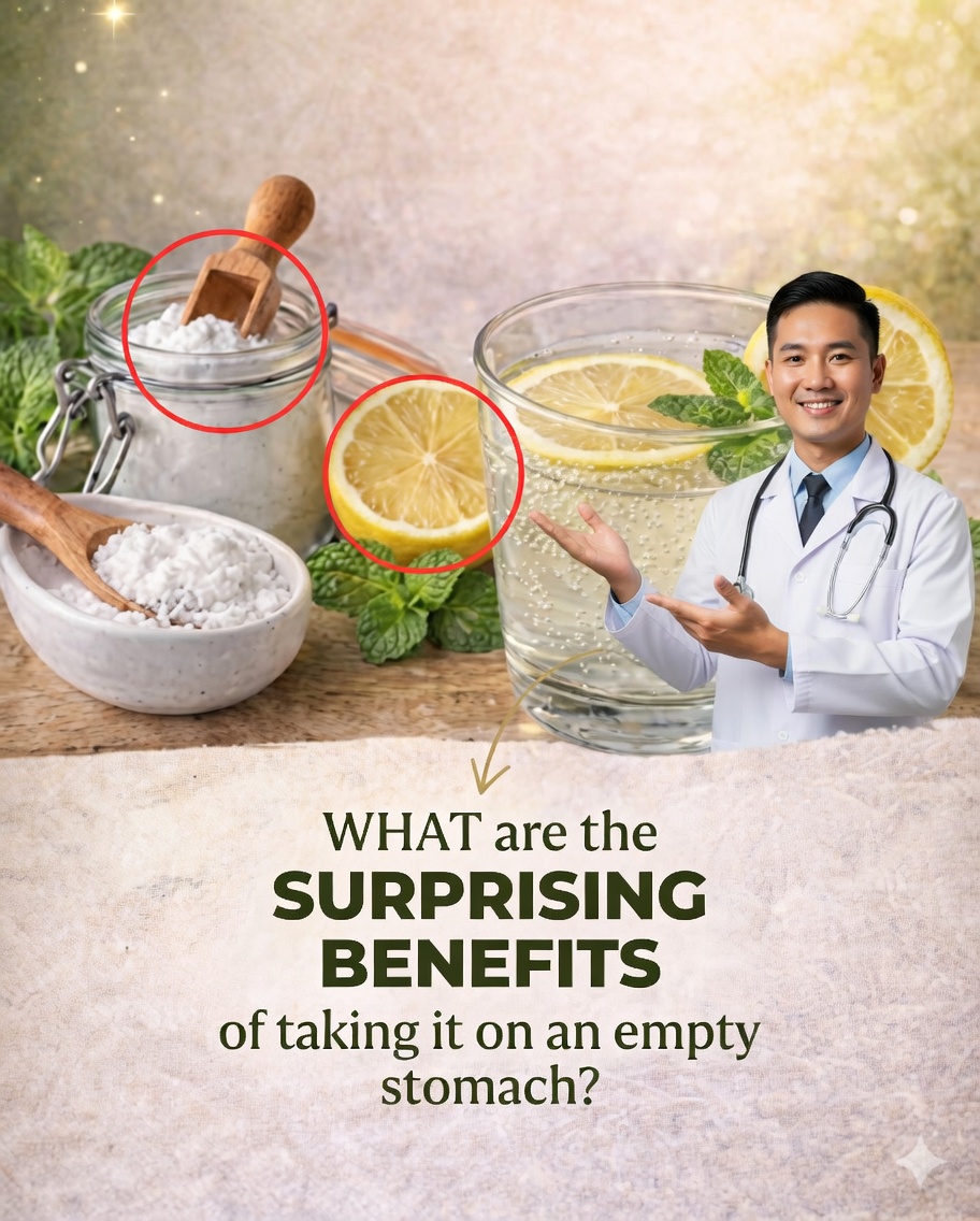 🍋 Mélanger de l’Eau Citronnée avec du Bicarbonate de Soude : Que se Passe-t-il Vraiment dans Votre Corps ?