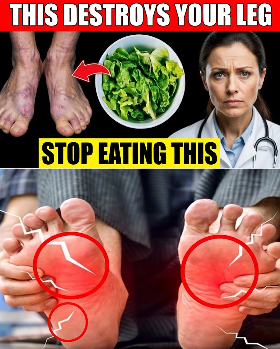 Seniors, attention : 15 aliments qui peuvent aggraver discrètement les engourdissements et picotements des pieds