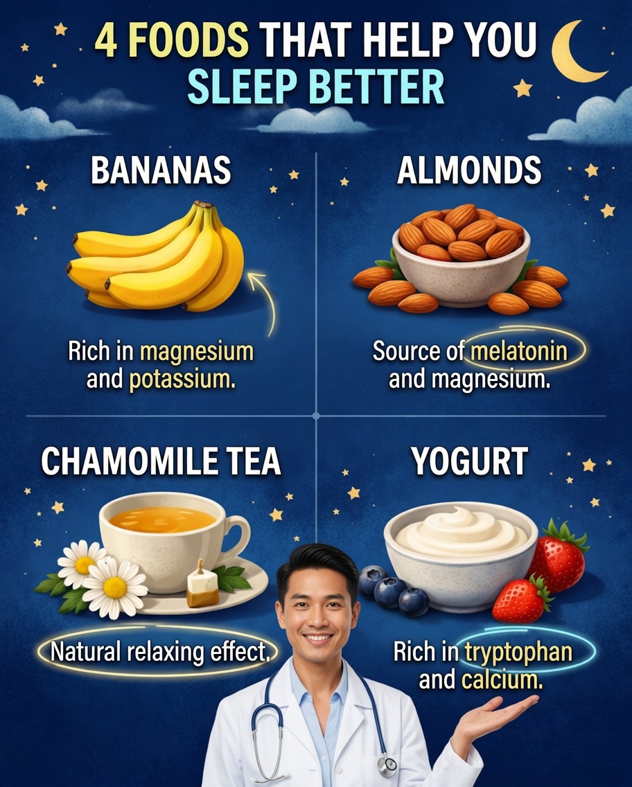 🌙 Fruits qui favorisent un meilleur sommeil naturellement