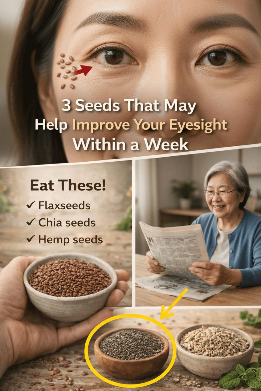 3 Nutrient Rich Seeds Flaxseeds Chia Seeds and Hemp Seeds That May Support Your Eye Health Naturally