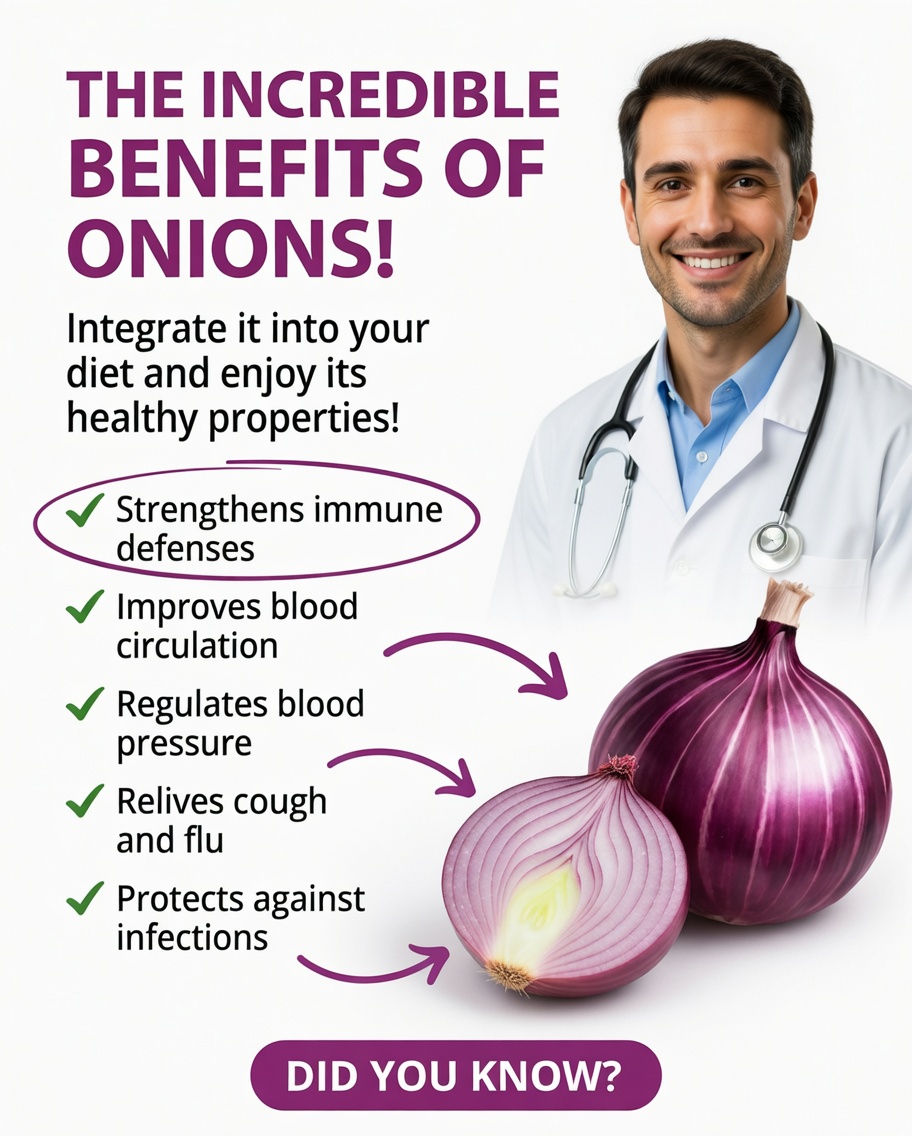 Les bienfaits de l’oignon rouge pour la santé : le super-aliment naturel à intégrer dans votre alimentation 🧅