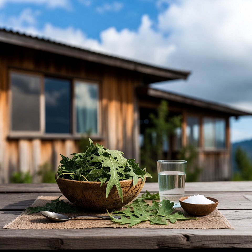 Feuilles de papaye bouillies : Bienfaits surprenants, utilisations et comment les préparer