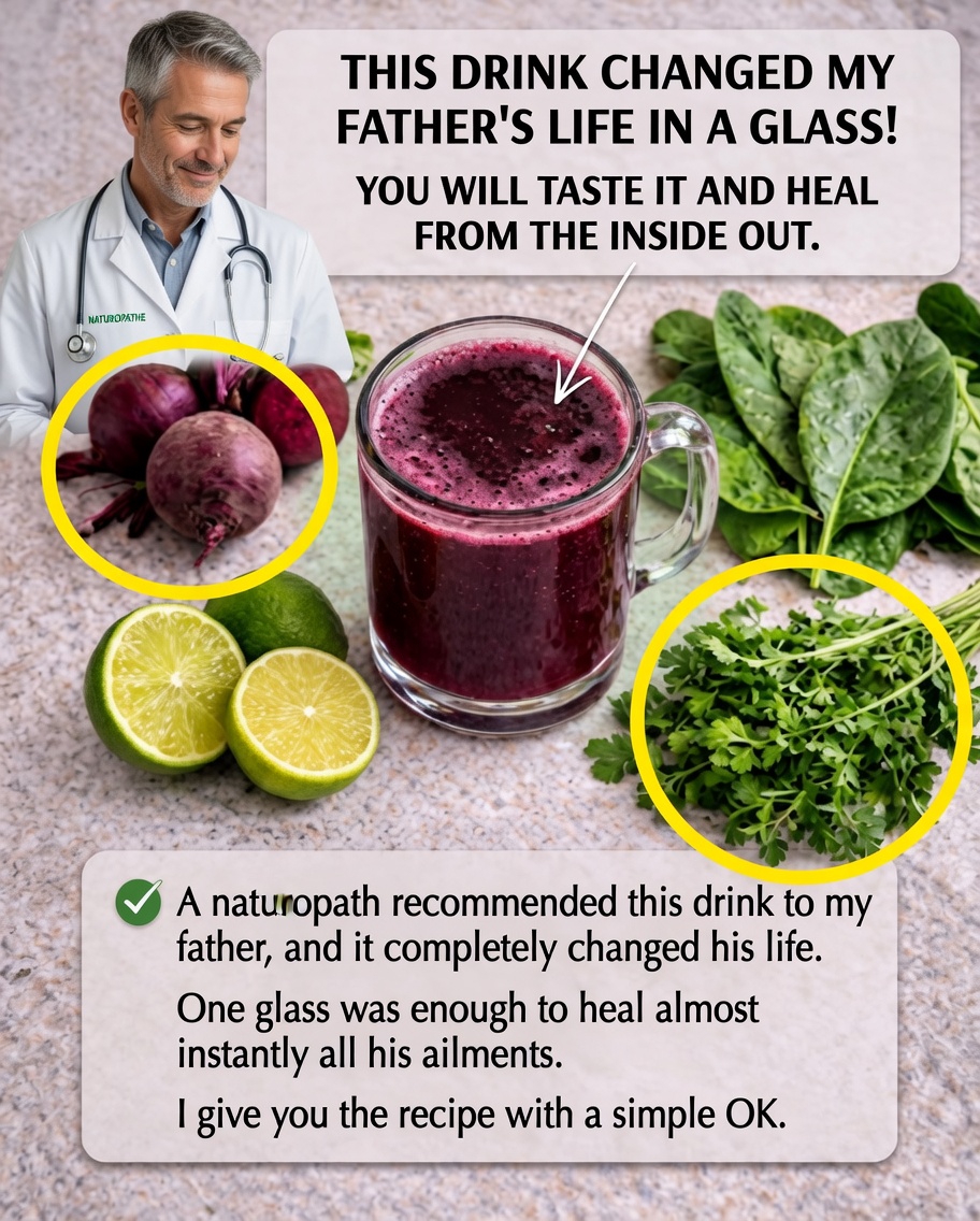 🥤✨ Le Smoothie Miracle : La Boisson Naturelle Qui Peut Transformer Votre Santé