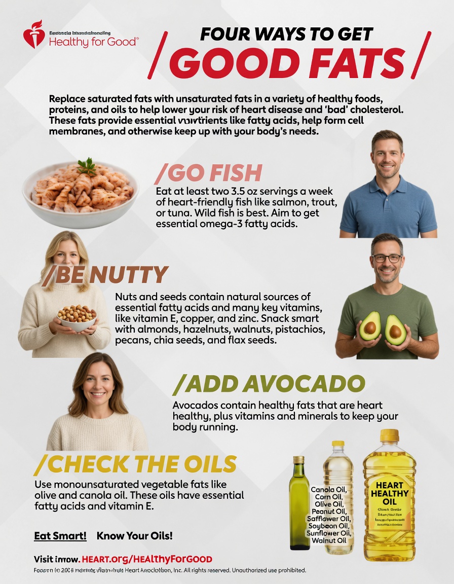 4 Safe Fats for Kidney Health and 4 Risky Fats You Must Watch in Your Daily Diet