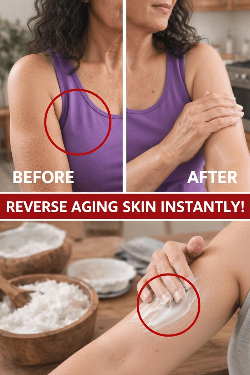 Discover This Simple 2-Minute Coconut Oil Habit That Seniors Are Trying for Their Skin Care