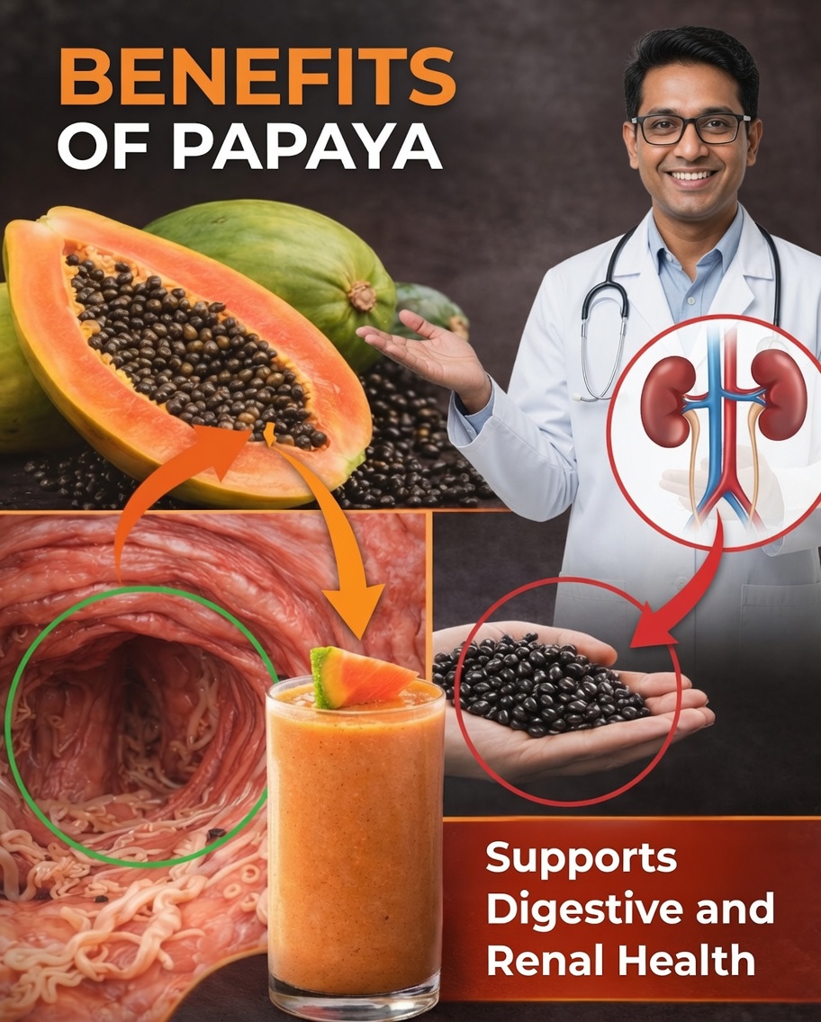 Le super-aliment oublié dans votre corbeille de fruits 14 bienfaits surprenants des graines de papaye que vous jetez probablement