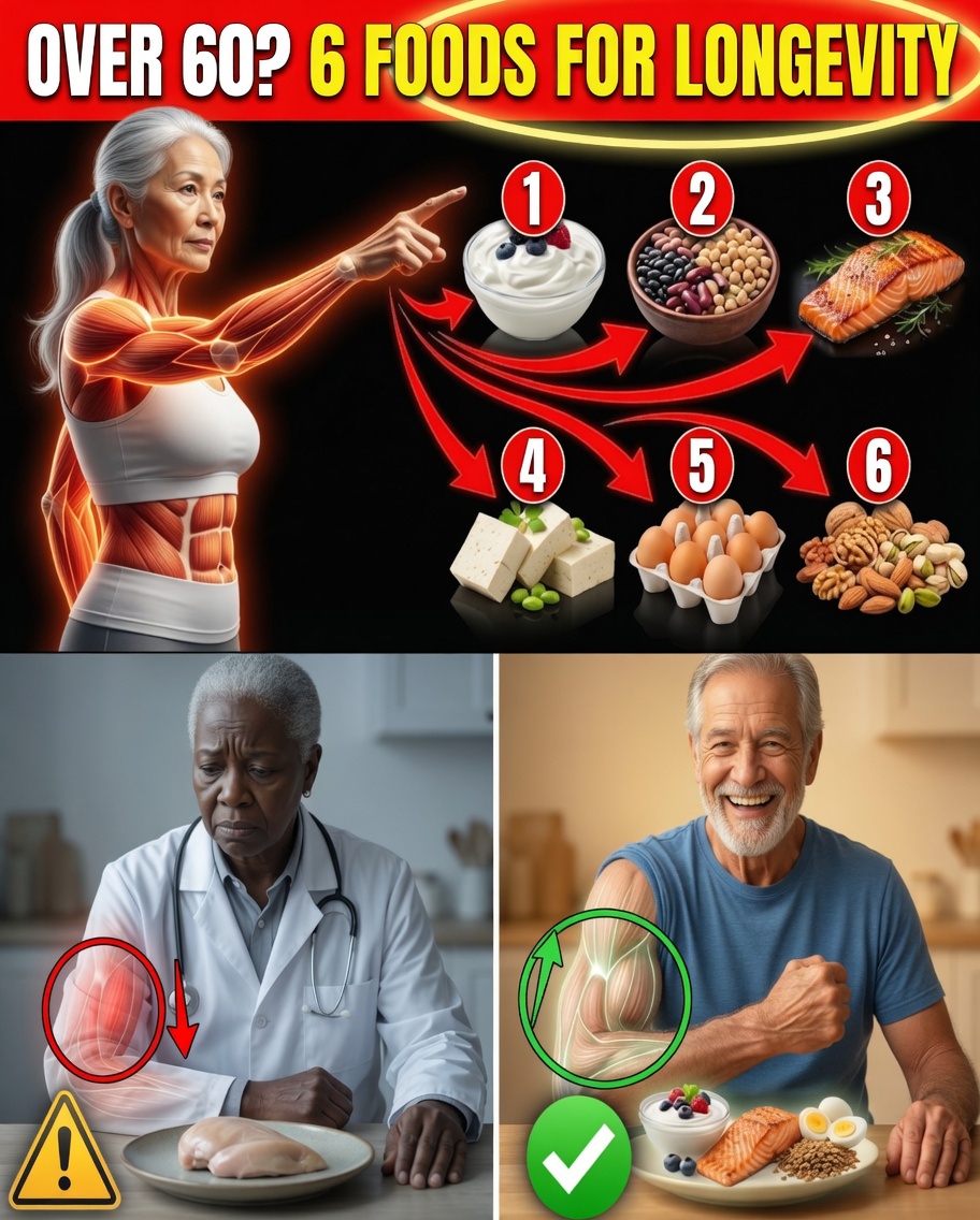 Seniors : Mangez ces 5 aliments avant de dormir pour protéger vos muscles