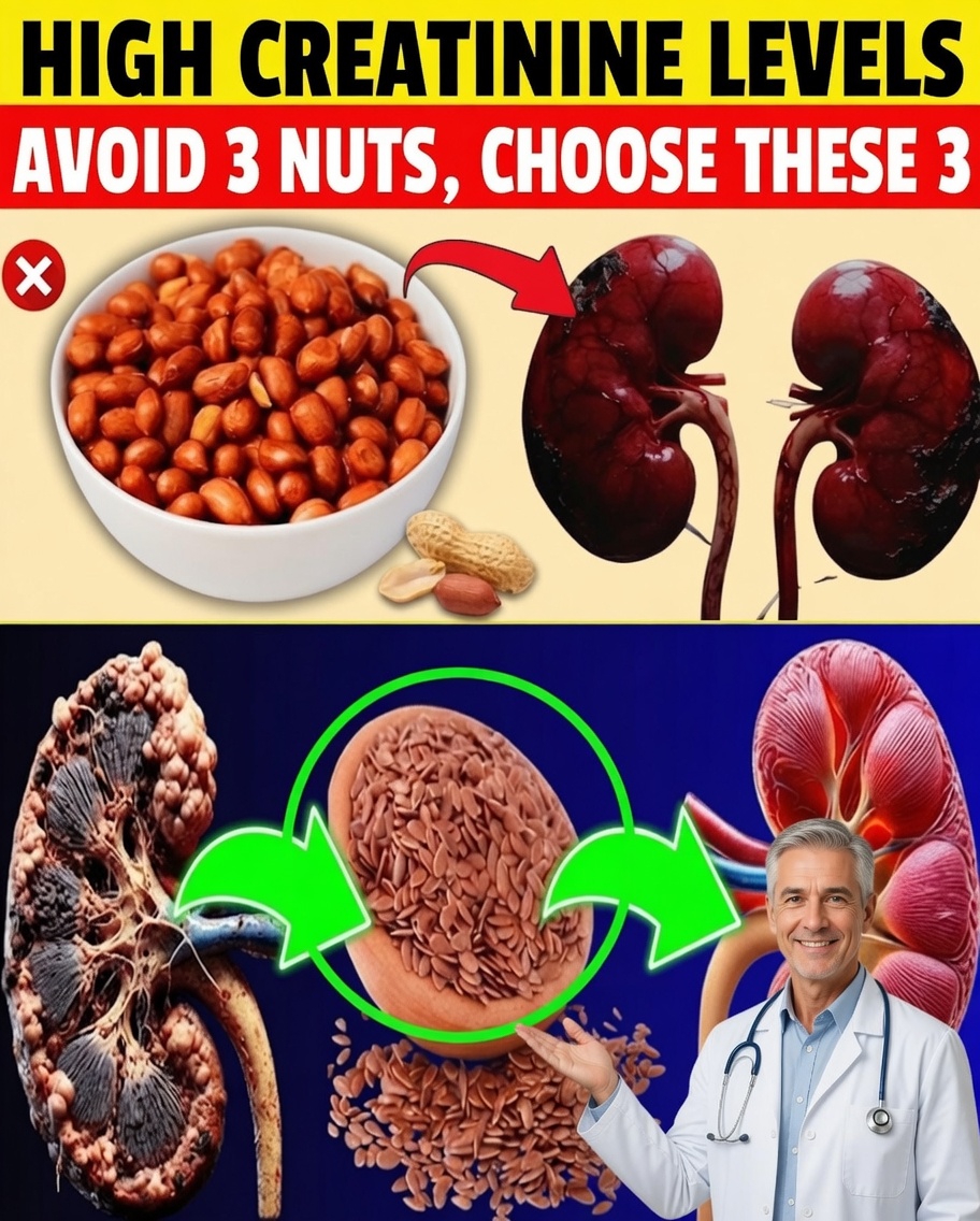 Créatinine trop élevée ? Ce simple changement de noix pourrait soulager vos reins