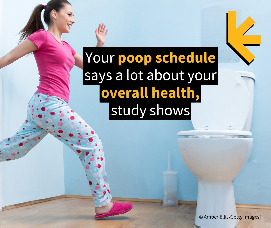 Your Poop Schedule Says a Lot About Your Overall Health, Study Shows