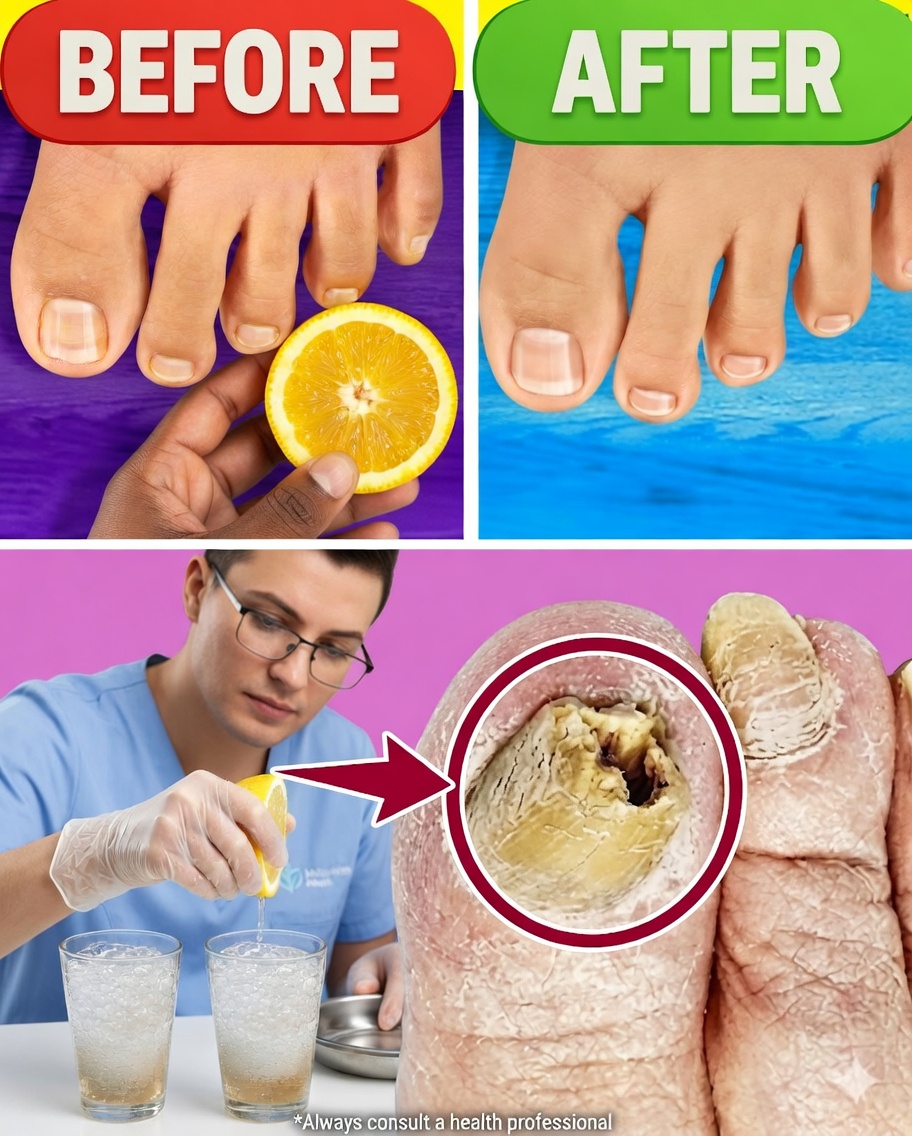Dites adieu aux mycoses des ongles ! Le remède naturel ultime au citron et au sel 🍋🧂