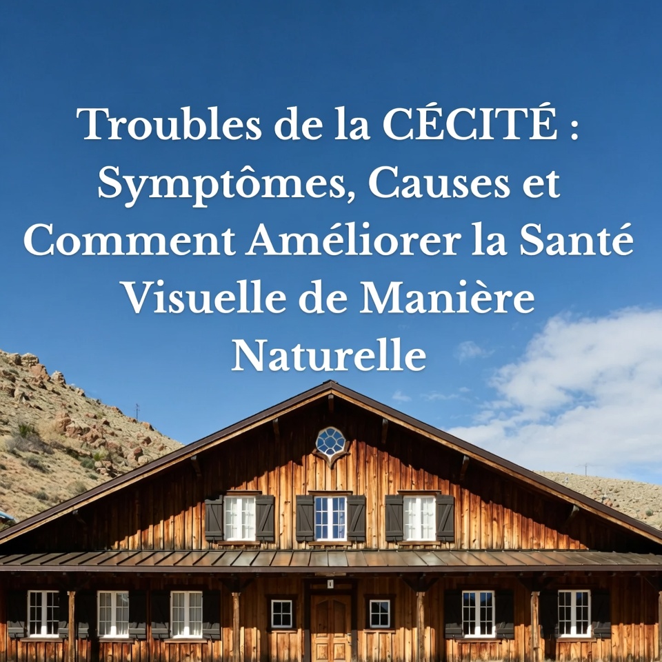 Troubles de la CÉCITÉ : Symptômes, Causes et Comment Améliorer la Santé Visuelle de Manière Naturelle