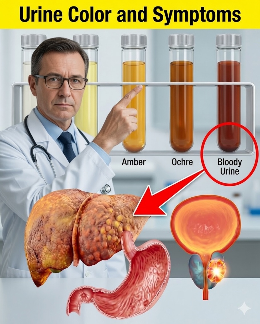 Ce que la couleur de votre urine révèle sur votre santé