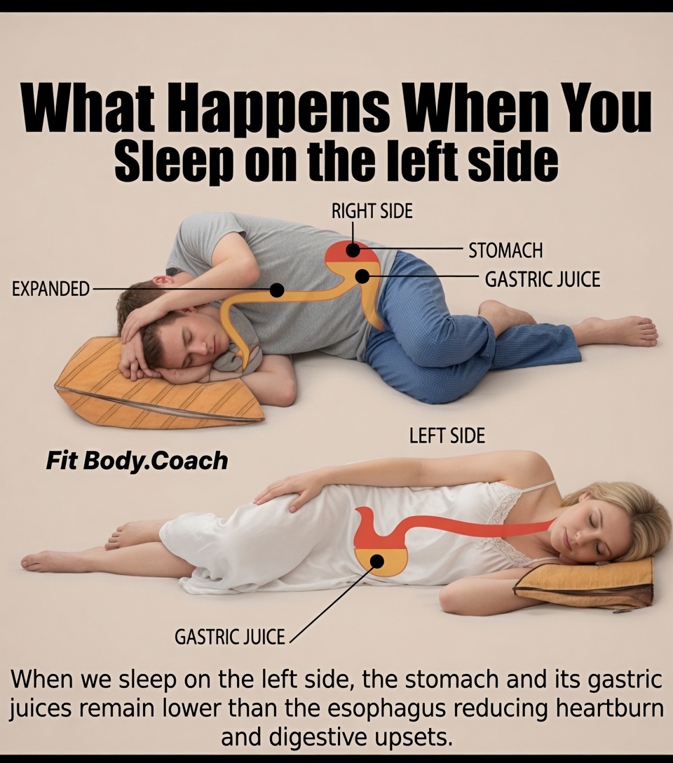 Why Sleeping on Your Right Side Might Affect Nighttime Comfort and What Left Side Sleeping Could Change