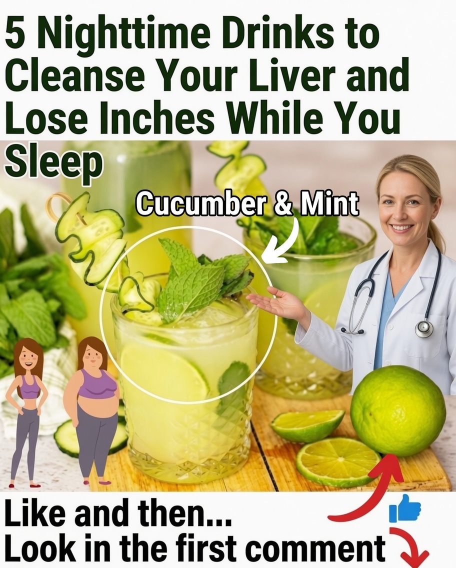 Boissons Nocturnes pour Détoxifier le Foie et Favoriser la Perte de Poids