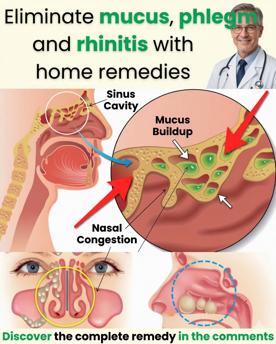 Mucus et Glaires : Remèdes Maison Efficaces