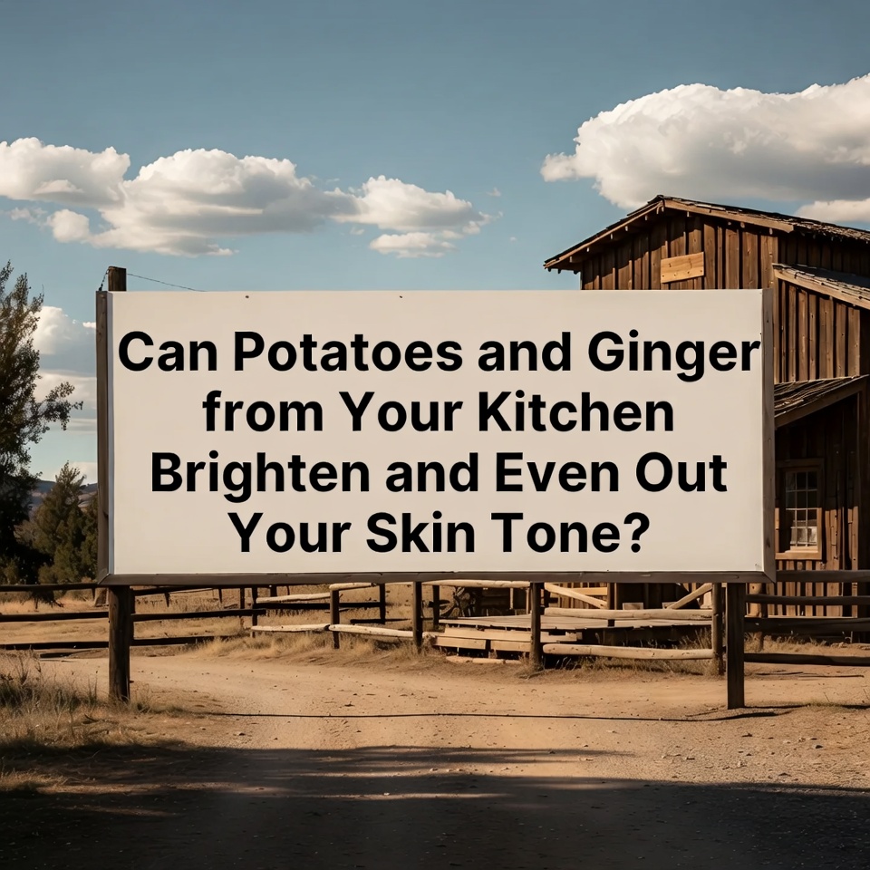 Les pommes de terre et le gingembre de votre cuisine peuvent-ils favoriser un teint plus lumineux et plus uniforme ?