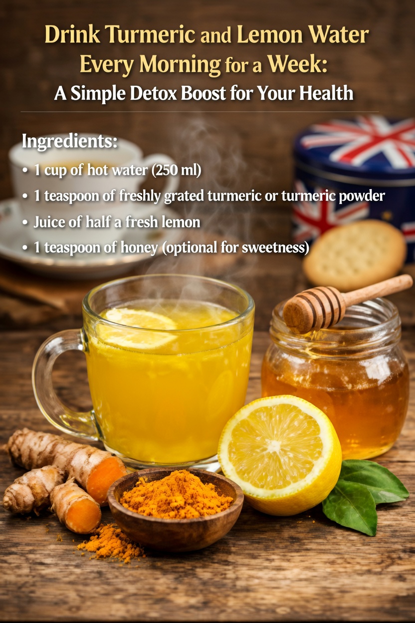 Morning Turmeric Lemon Honey Chia Drink: A Simple Way to Start Your Day with Natural Ingredients