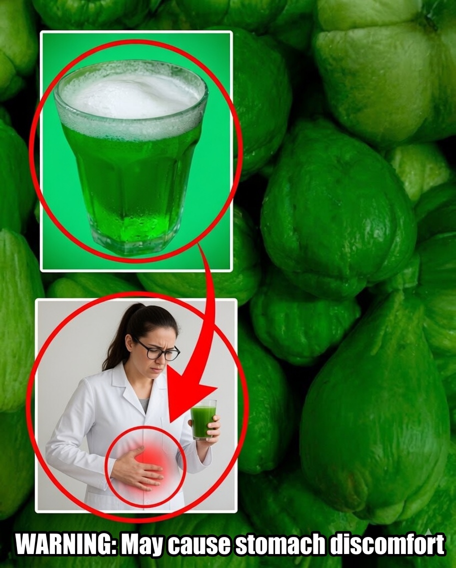 Jus de chayote : l’allié vert pour détoxifier vos reins et soulager les douleurs lombaires 🌿💧