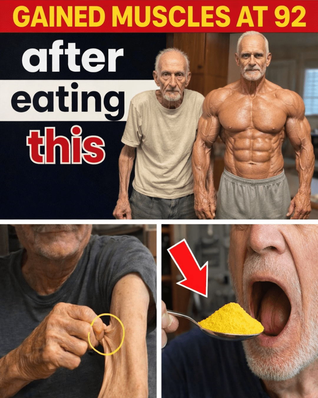 7 Essential Foods That Support Muscle Health and Help Combat Age-Related Muscle Loss in Seniors