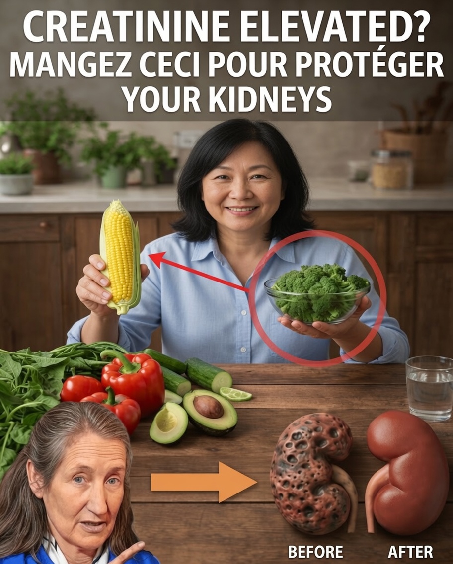 Top 5 des légumes pouvant soutenir naturellement la santé des reins et aider à réduire la créatinine