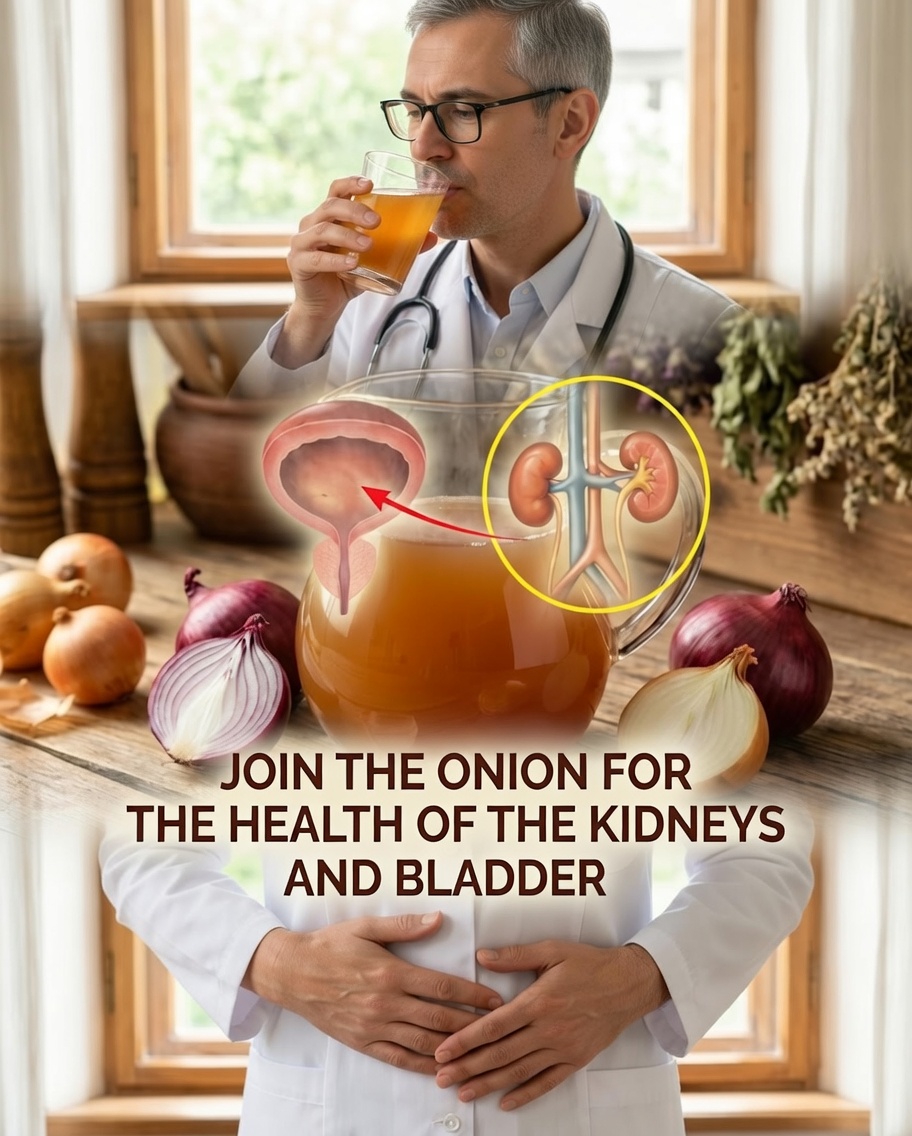 Retrouvez Confort et Confiance : Le Remède Simple à Base d’Oignon et de Pelures pour Soutenir la Santé de la Prostate et de la Vessie