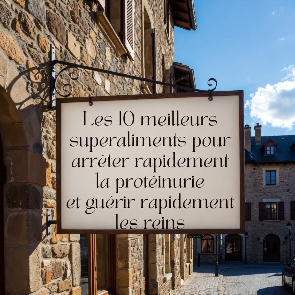 Les 10 meilleurs superaliments pour arrêter rapidement la protéinurie et guérir rapidement les reins