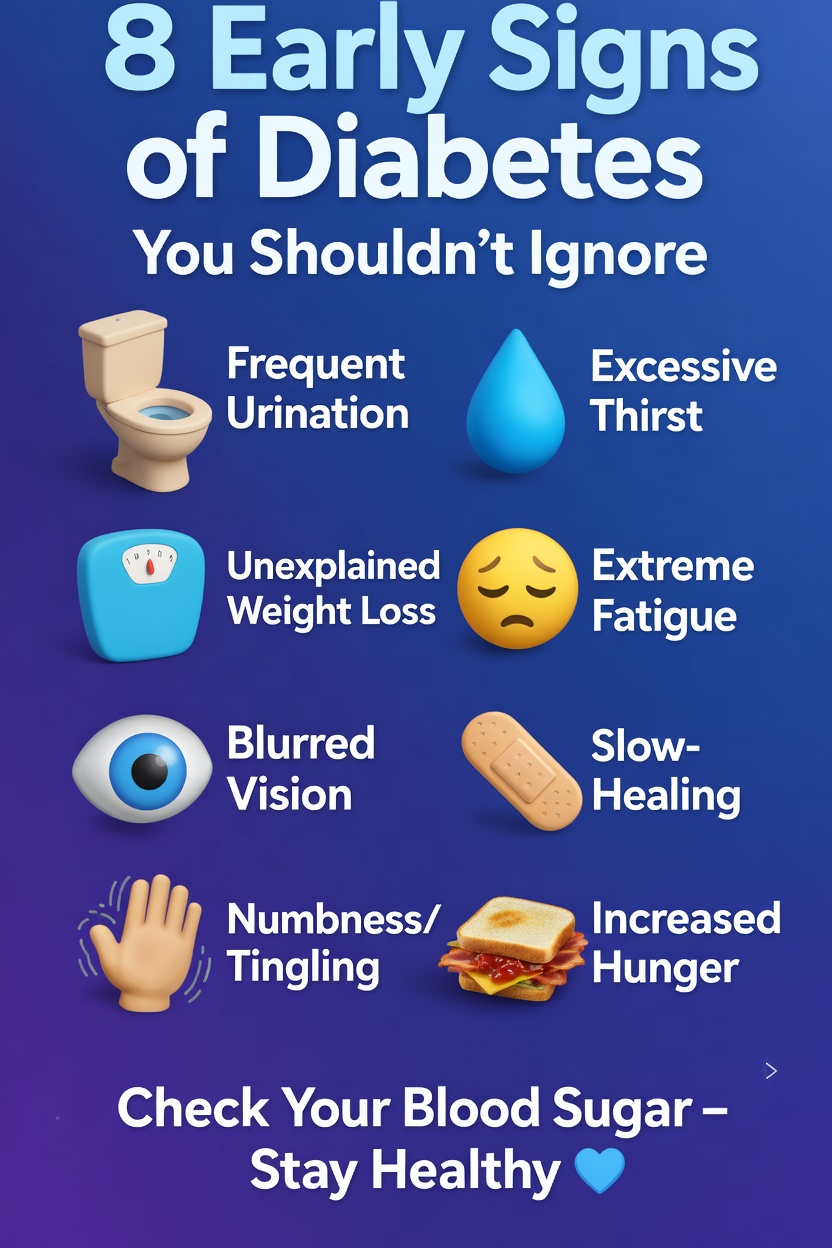 Do You Recognize These 15 Early Signs of Diabetes That May Appear on Your Skin and Body